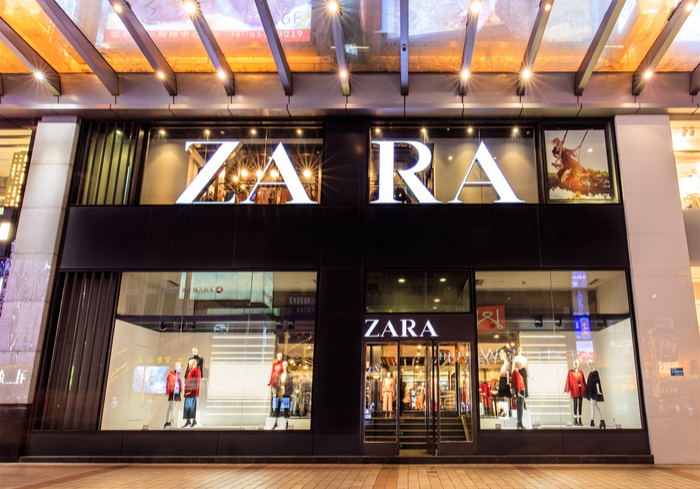 Zara Now Offering Online Shipping From 