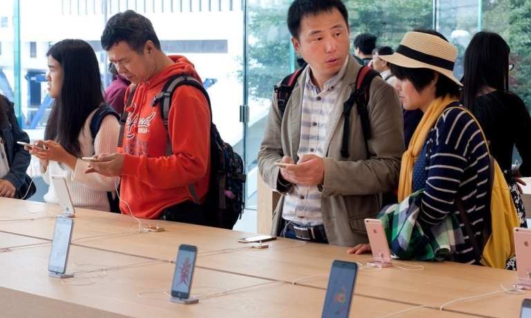 China iPhone Sales