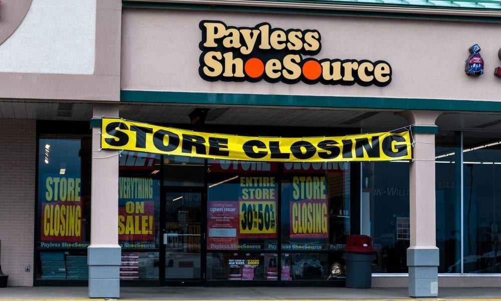 payless shoe store closing