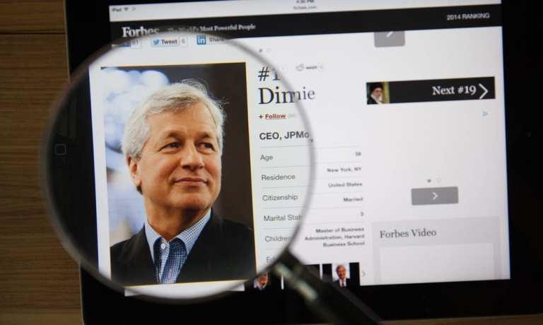 JPMorgan CEO Jamie Dimon