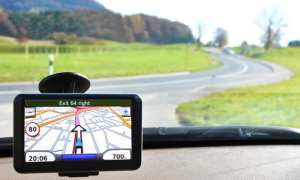 GPS car dashboard