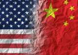 U.S. China flags