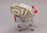 cash shopping cart