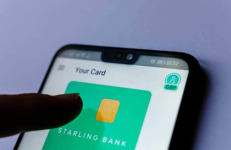 Starling Bank app