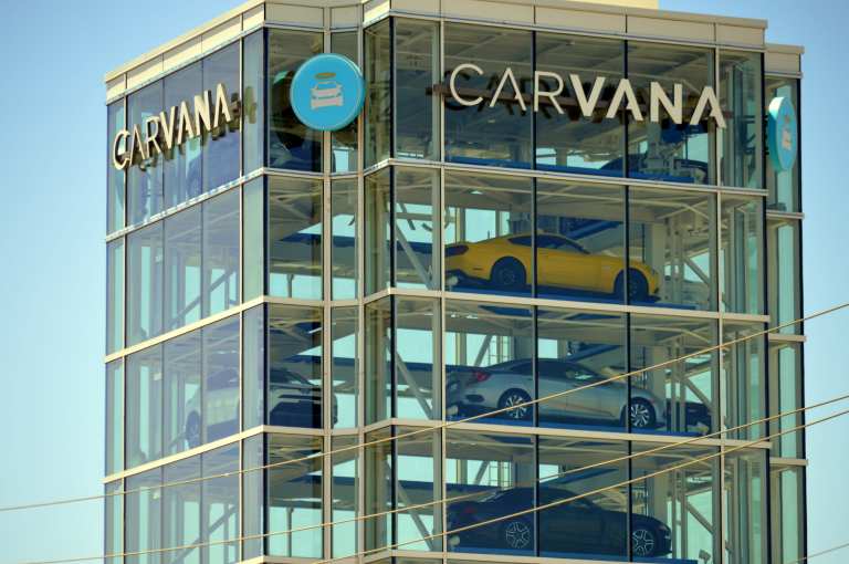 Carvana car vending machine