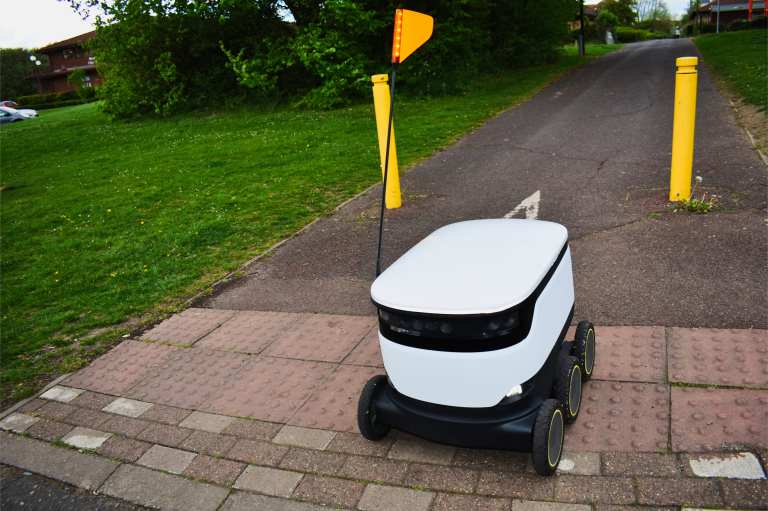 autonomous delivery vehicle