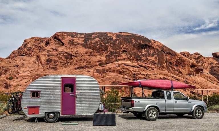 camping pickup truck camper