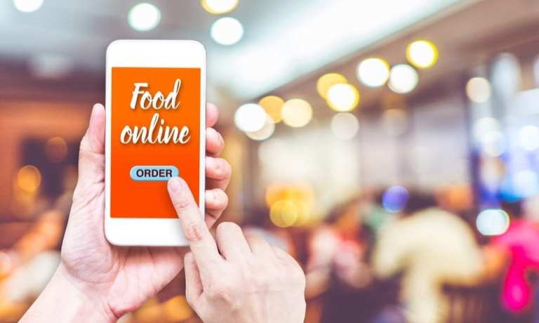 mobile ordering food