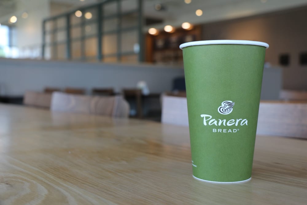 Panera bread free deals coffee