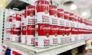 US consumers stock up on soup