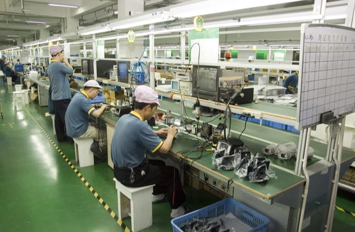 Chinese factory