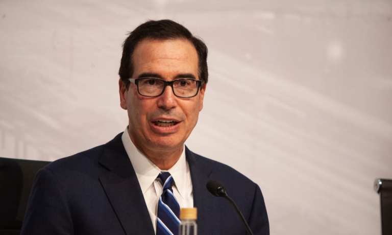 Mnuchin Says Gov’t Funds Won’t Run Out