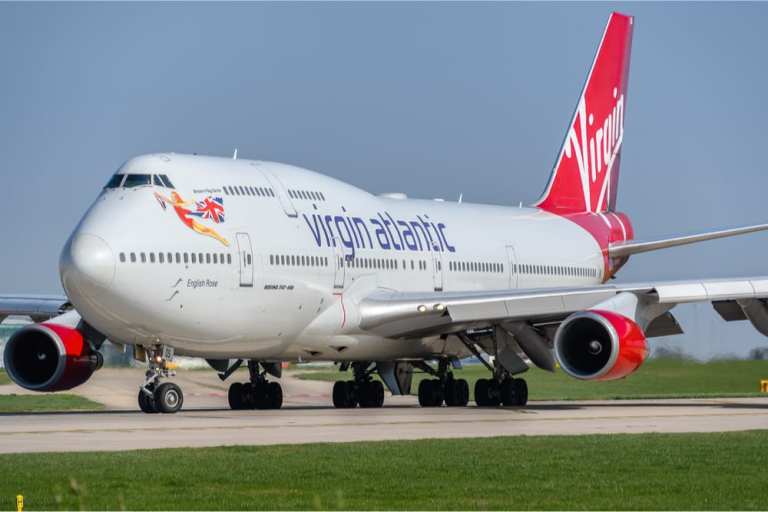 Virgin Atlantic plane