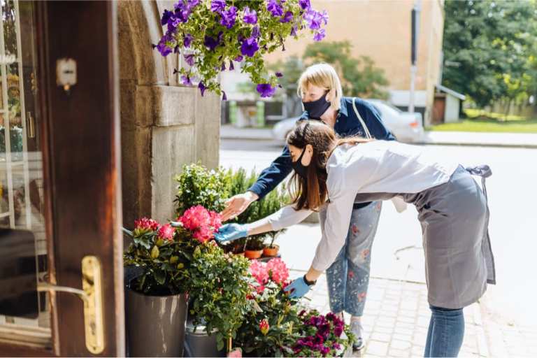 small business reopening