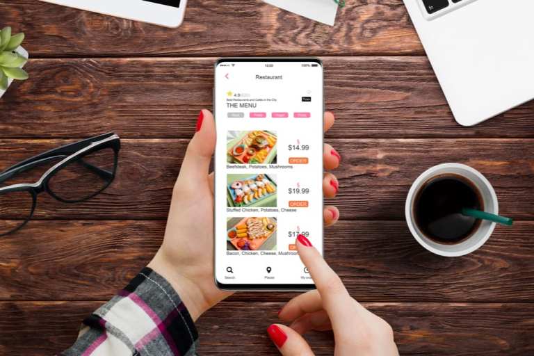 food ordering app