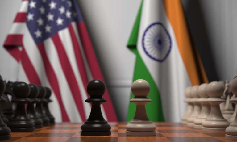 U.S. and India chess game