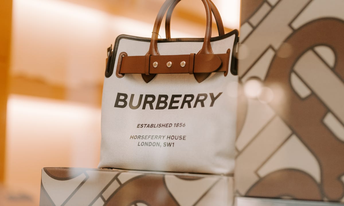 Burberry luxury on sale