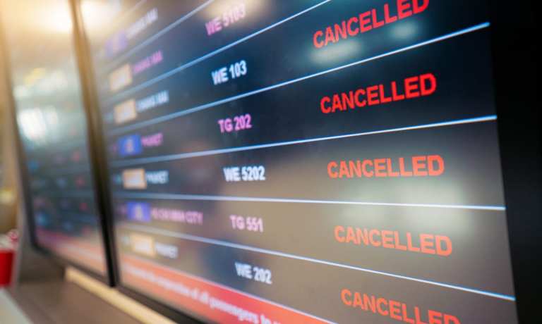 travel cancellations