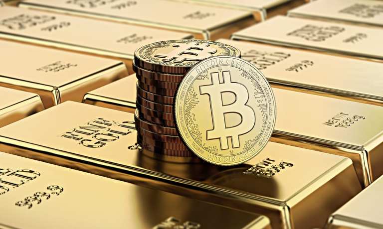 Bitcoin and Gold