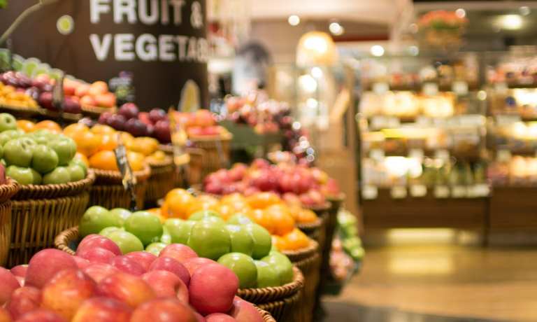 grocery store interior