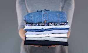 folded stack of clothing