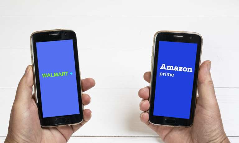 Amazon vs Walmart apps