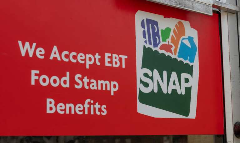 SNAP EBT sign