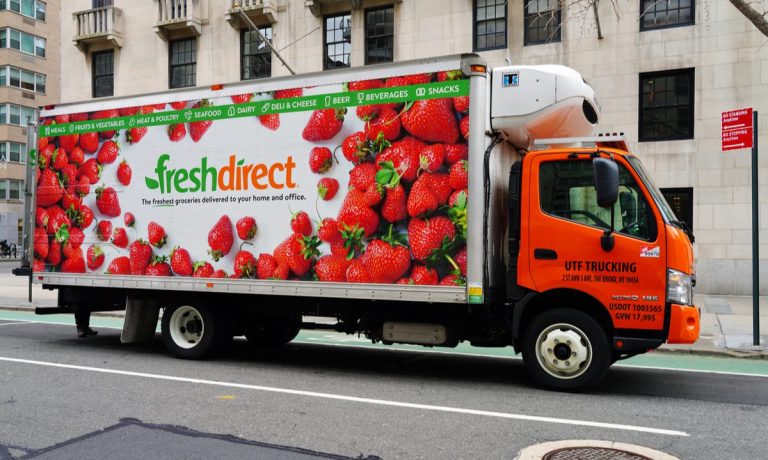 FreshDirect truck