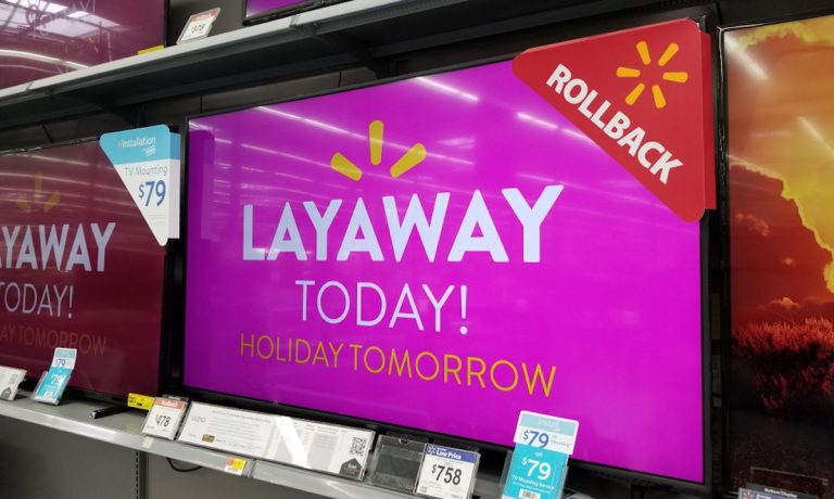 Walmart Layaway