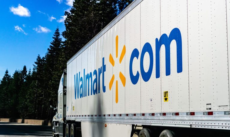 Walmart truck