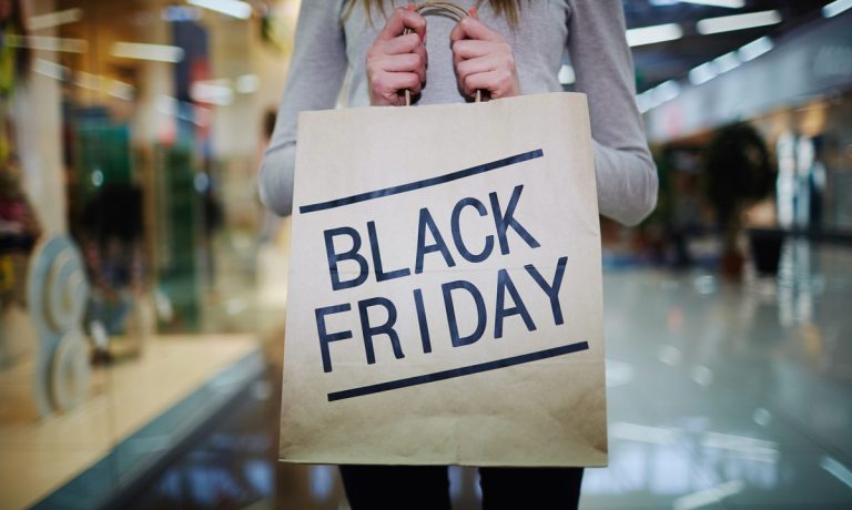 Black Friday shopper