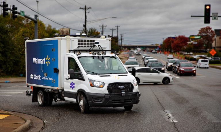 Walmart Gatik Driverless