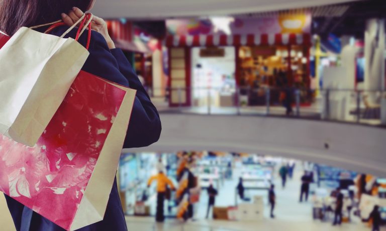 retail mall shopper