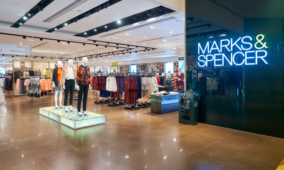 M&S clothing sales rise as customers return to stores