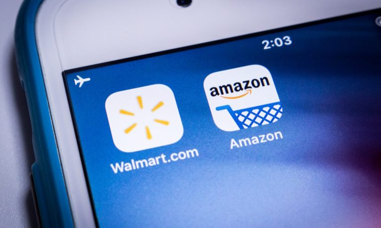 Amazon Walmart apps