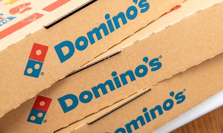 Domino’s Pizza boxes