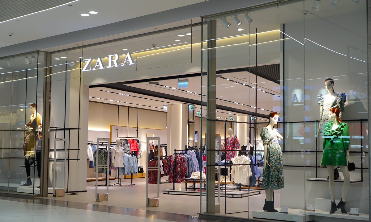 New rules in Zara's clothing fitting rooms