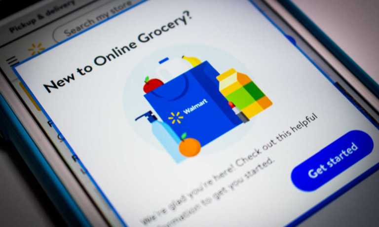 Walmart online grocery