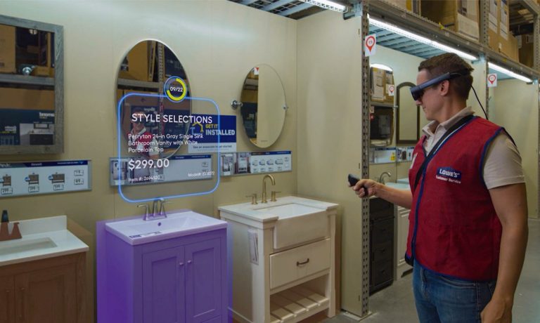 Lowe's, digital twins, AR, technology, home improvement