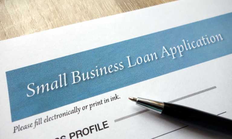 small business loan application