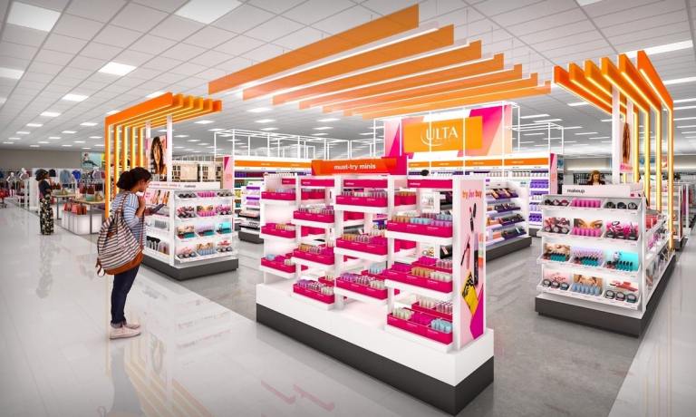 Ulta Beauty in Target store