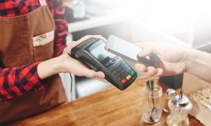 Mobile wallet payments in retail