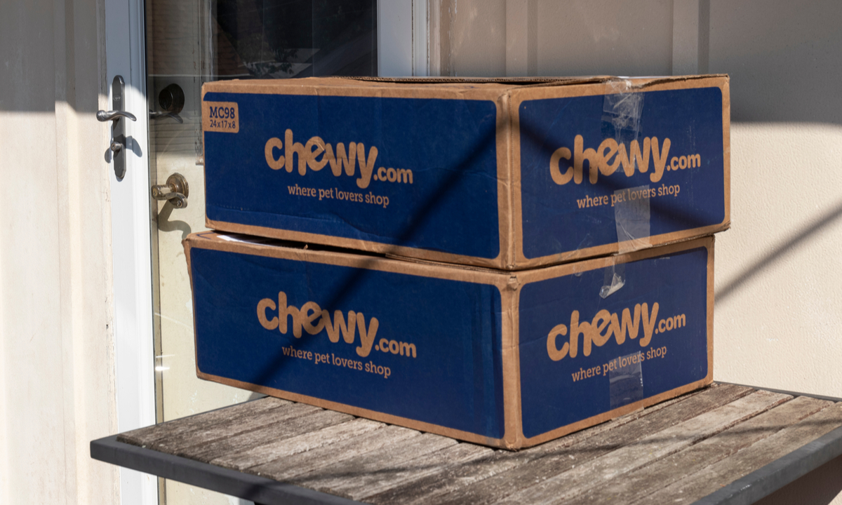 Chewy pet outlet delivery