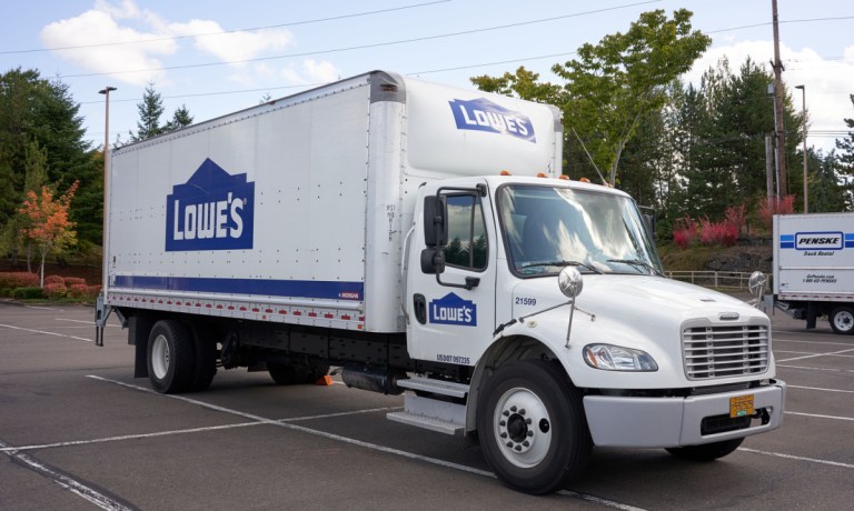 Lowe’s truck