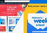 Amazon and Walmart are offering more free or trial subscriptions as their July savings days approach, with each retailer hoping to gain a larger market share.