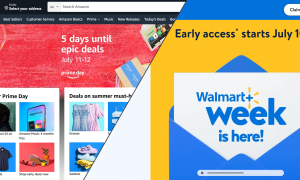 Amazon and Walmart are offering more free or trial subscriptions as their July savings days approach, with each retailer hoping to gain a larger market share.