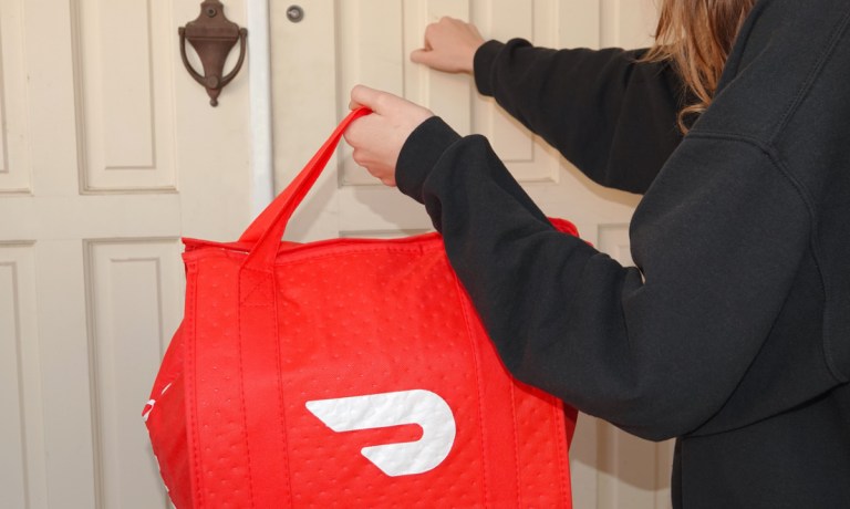 DoorDash delivery person