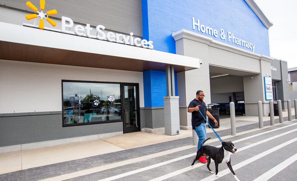 Walmart Expands Animal Health Plans With First Pet Services Center