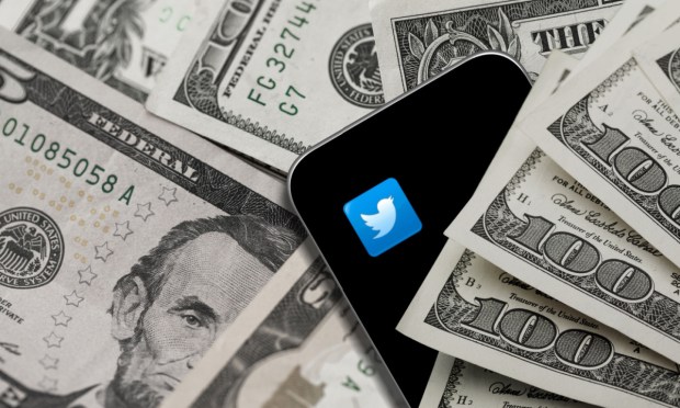 Twitter app with cash