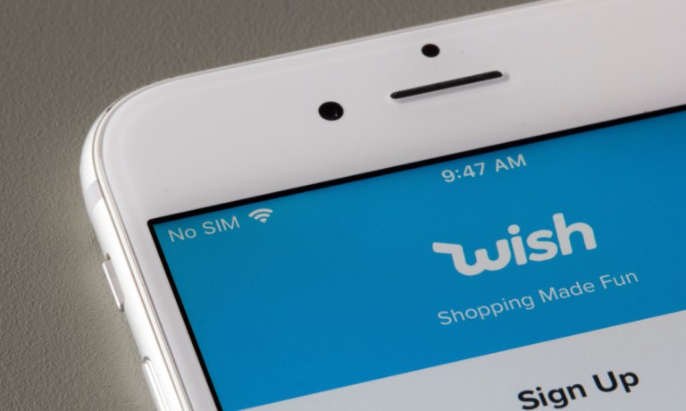 Wish eCommerce app